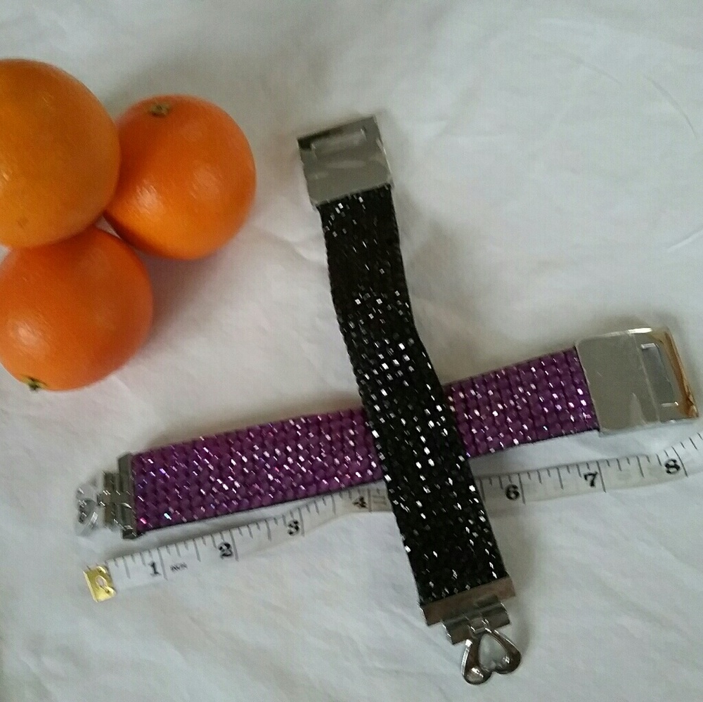 Bedazzled Cuff Bracelets